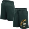 NIKE MLB ARCHED KICKER FLEECE SHORT OAKLAND ATHLETICS PRO GREEN/PRO GREEN