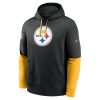 Nike Club Hoodie Team Issue - NFL Pittsburgh Steelers Black/University Gold M