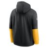 Nike Club Hoodie Team Issue - NFL Pittsburgh Steelers Black/University Gold M