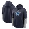Nike Club Hoodie Team Issue - NFL Dallas Cowboys College Navy/Wolf Grey 3XL