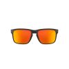 OAKLEY HOLBROOK FRAME-POLISHED BLACK LENS-PRIZM RUBY POLARIZED