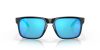 OAKLEY HOLBROOK FRAME-POLISHED BLACK LENS-PRIZM SAPPHIRE A