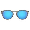 OAKLEY LATCH FRAME-MATTE GREY INK LENS-PRIZM SAPPHR IRIDIUM POLARIZED