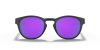 OAKLEY LATCH FRAME-MATTE BLACK LENS-PRIZM VIOLET