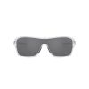 OAKLEY TURBINE ROTOR FRAME-POLISHED CLEAR LENS-PRIZM BLACK POLARIZED