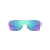 OAKLEY TURBINE ROTOR FRAME-POLISHED CLEAR LENS-PRIZM SAPPHIRE
