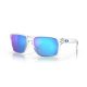 OAKLEY HOLBROOK XL FRAME-POLISHED CLEAR LENS-PRIZM SAPPHR IRIDIUM POLARIZED