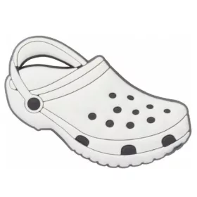 Crocs Fehér Crocs papucs Jibbitz