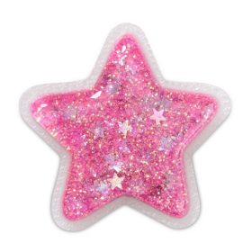 Crocs Rózsaszín glitteres csillag Jibbitz