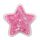 Crocs Rózsaszín glitteres csillag Jibbitz