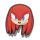 Crocs Sonic, a sündisznó - Knuckles Jibbitz MC