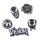 CROCS SPIDER-MAN VENOM 5PCK JIBBITZ MC