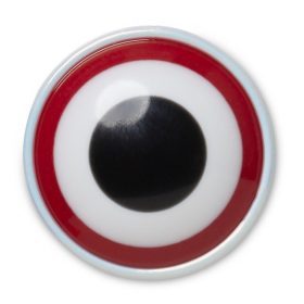 Crocs Vörös szem Jibbitz