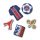 Crocs Paris St Germain - csomag (5 db) Jibbitz MC