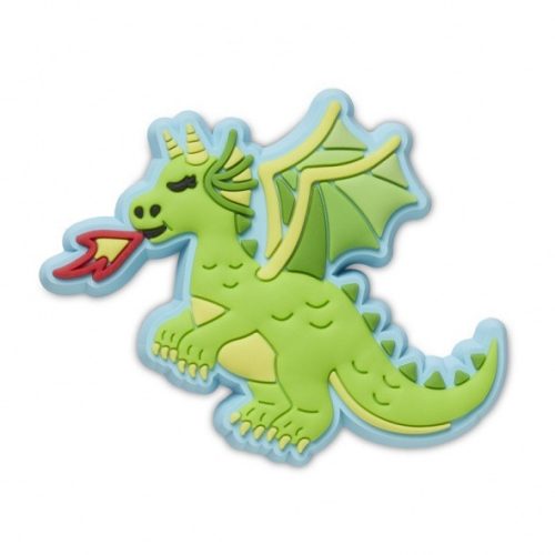 Crocs Zöld sárkány Jibbitz