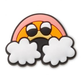 Crocs Szivárvány szemekkel Jibbitz