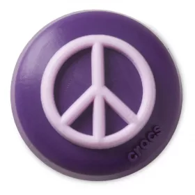 Crocs Lila béke jel Jibbitz