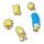 Crocs A Simpsons család - csomag (5db) Jibbitz