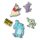 Crocs Szörny Rt. - csomag (5db) Jibbitz MC