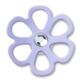 Crocs Pasztell lila virág Jibbitz