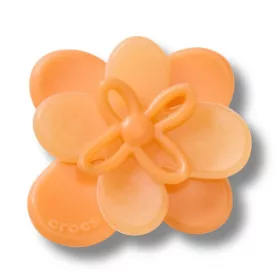 Crocs Narancssárga nyíló virág 1 Jibbitz