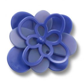 Crocs Sötétkék nyíló virág Jibbitz