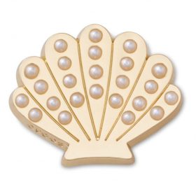 Crocs Arany kagyló gyöngyökkel Jibbitz