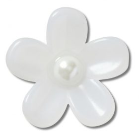 Crocs Selyemfényű virág Jibbitz