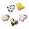 Crocs Farm állatok - csomag (5db) Jibbitz