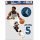 WinCraft - NBA Multi Use 3 Fan Pack Decal Anthony Edwards Minnesota Timberwolves MC ONE