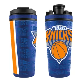   WinCraft NBA New York Knicks 770ml 4D Stainless Steel Ice Shaker Team Color