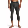 UNDER ARMOUR UA HG ARMOUR 3/4 LEGGING GRAY XS