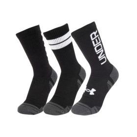Under Armour UA Perf Tech Nov 3pk Crew Black