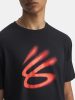 Under Armour Curry Playable Tee 1 Black M