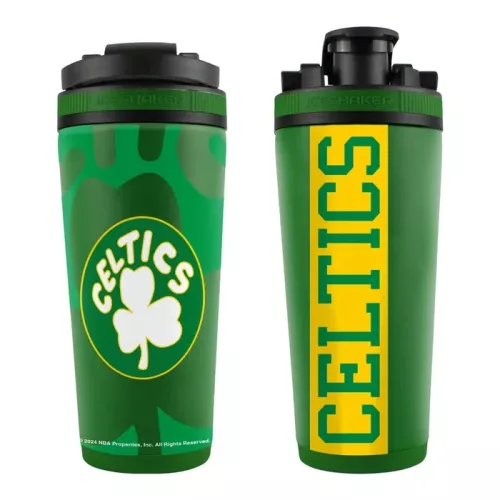 WinCraft NBA Boston Celtics 770ml 4D Stainless Steel Ice Shaker Team Color