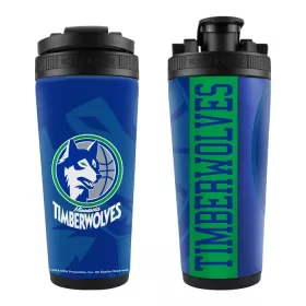   WinCraft NBA Minnesota Timberwolves 770ml 4D Stainless Steel Ice Shaker Team Color