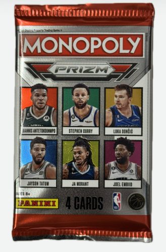 2022-23 PANINI PRIZM MONOPOLY PACK MULTICOLOR