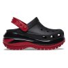 Crocs Classic Mega Crush Clog Black/Varsity Red 38-39