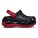 Crocs Classic Mega Crush Clog Black/Varsity Red 38-39