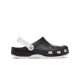 CROCS NBA BROOKLYN NETS CLASSIC CLOG WHITE/BLACK 42-43