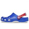 CROCS NBA PHILADELPHIA 76ERS CLASSIC CLOG WHITE