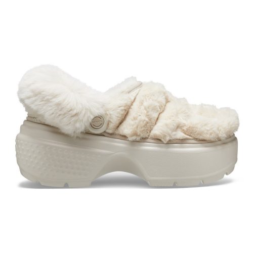 Crocs Stomp Lined Quilted Clog Stucco