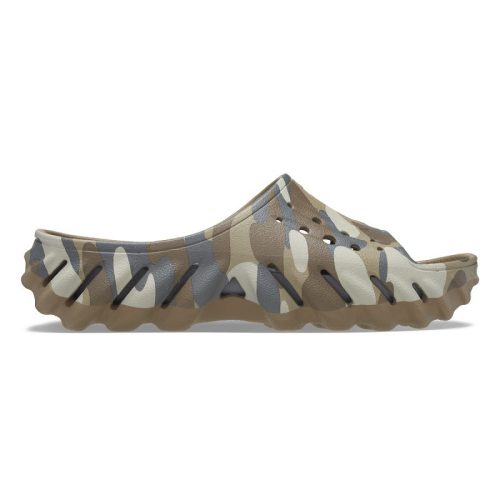 Crocs Echo Camo Redux Slide Charcoal