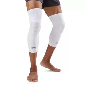 McDavid Hex Viz Knee Sleeves Pair White/Grey