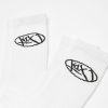 K1X CREW SOCKS WHITE 39-42