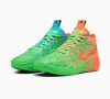 Puma MB.04 Lamelo Ball TMNT L&M Fluro Green Pes-PUMA Green-Bright Aqua-Orange Glow