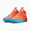 Puma MB.04 Lamelo Ball Phoenix Red-Orange Glow-Fluro Orange Pes-Purple Glimmer 43