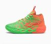 Puma MB.04 Lamelo Ball TMNT L&M JR Fluro Green Pes-PUMA Green-Bright Aqua-Orange Glow 385