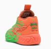 Puma MB.04 Lamelo Ball TMNT L&M JR Fluro Green Pes-PUMA Green-Bright Aqua-Orange Glow 385