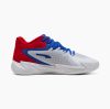 Puma Dagger Basketball Shoes White-Mountain Blue-For All Time Red 47